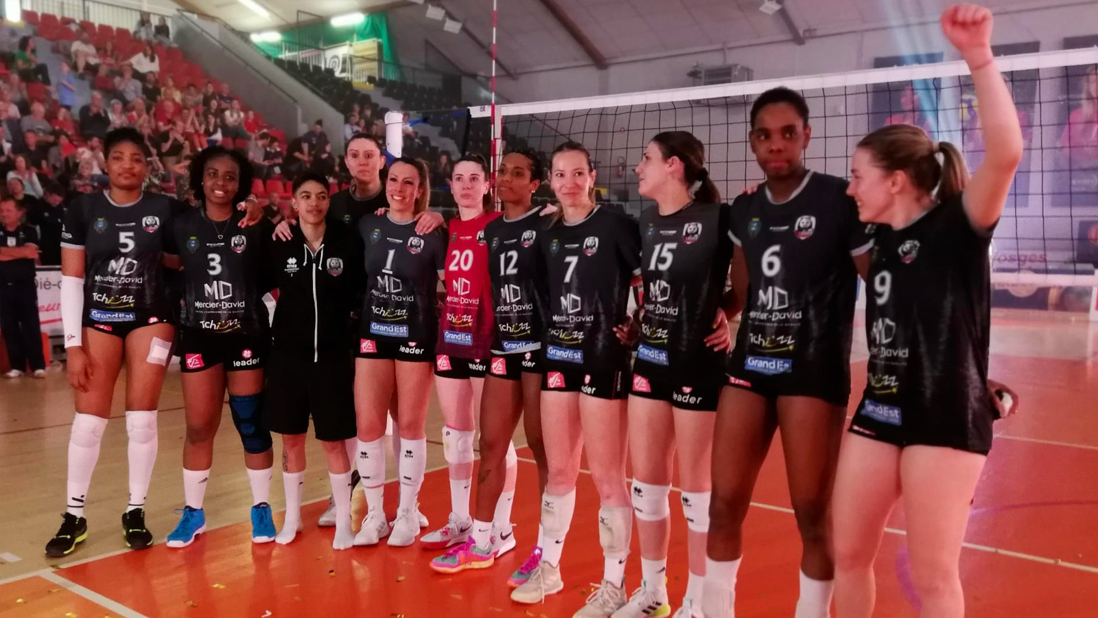 Volley-Ball: Les Louves de Saint-Dié sur la plus haute marche du podium en Coupe de France